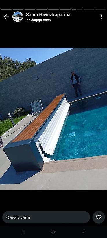 masin elektriki: 🏊‍♂️ HOVUZ ÖRTÜKLƏRİ — TƏHLÜKƏSİZLİK VƏ TƏMİZLİK BİR ARADA! — 1