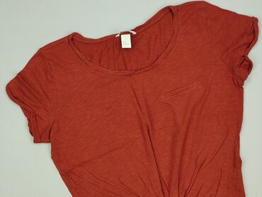 t shirt basic hm: H&M Basic, T-shirt damski, rozmiar M