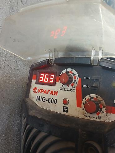 Сварочные аппараты: Сварочный аппарат УРАГАН MIG-600. ПРОДАЮ 8 тыс полуавтомат. - — 4
