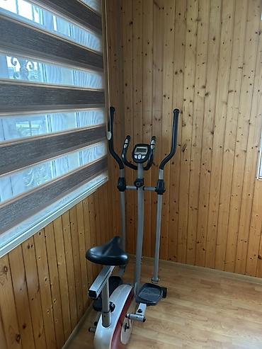 Elliptik trenajor + velotrenajor 2-si 1-də - Universal dizayn