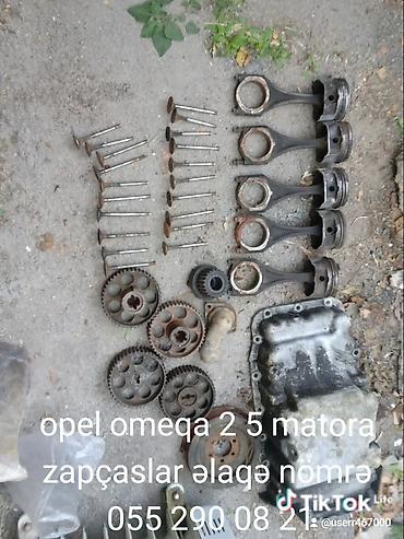 Opel Omega 2.5 mühərriki üçün zapçastlar dəsti. Mövcud detallar: -