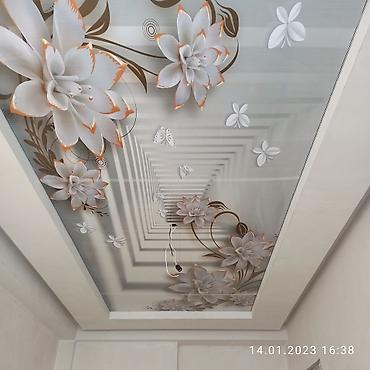 Натяжной потолок: Натяжной потолок Глянцевое, Матовое, 3D потолки Демонтаж, Гарантия, Монтаж — 8