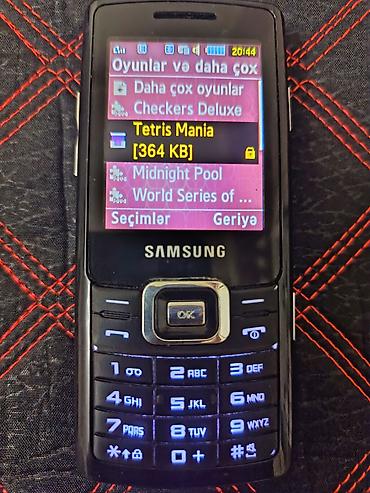samsung c5212 satilir: Samsung C5212 Duos, < 2 GB Memory Capacity, rəng - Qara, Düyməli — 3