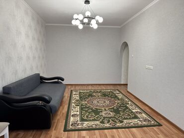 купить однокомнатную квартиру бишкек: 1 бөлмө, 45 кв. м, 106-серия жакшыртылган, 7 кабат, Евроремонт