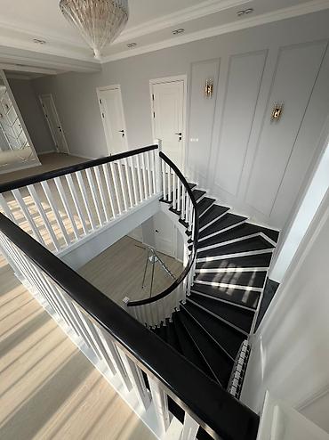 Обшивка лестниц: Сапатуу тепкичтерди жасайбыз шпондолгон фанер менен байланышыныздар! — 15