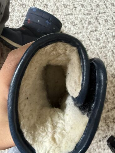 купить железный игрушечный пневматический пистолет с пульками: Детские зимние сапожки/валенки, размер 21. - Цвет: темно‑синий с