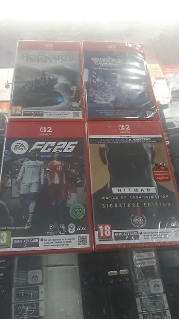nintendo switch: Nintendo Switch üçün oyun kartları (Game-Key Card) Paketdə olanlar: - — 1