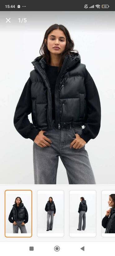 Pencəklər: Jilet, PULL&BEAR, M (EU 38), rəng - Qara