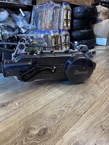 250 кубов: 180кубовый Беналли Двигатель скутерный Benelli, 4‑тактный, в сборе — 1