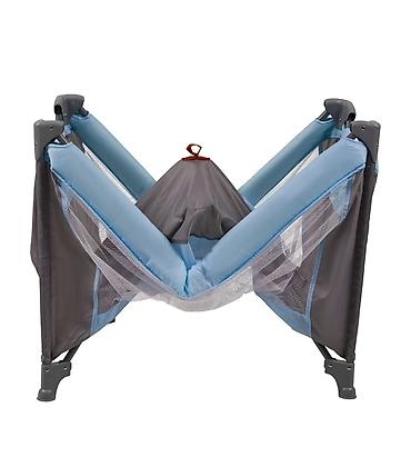 ranac za vrtic kengur: Prenosivi krevetac / ogradica za bebe 120x60 | Sklopiv | Torba ✅ — 2