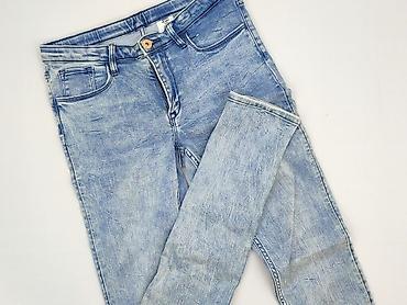 koszula graff: Spodnie jeansowe, H&M, 14 lat, 158/164, stan - Idealny — 1