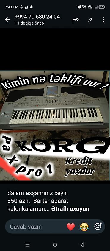 sintizator: Korg Pa1X Pro aranjiman sintezatoru - 76-klavişli professional — 1