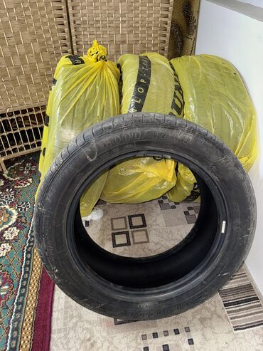 Шины: Шины 215 / 55 / R 17, Б/у, Комплект, Легковые, GoodYear