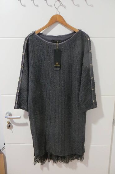 indijske haljine prodaja: M (EU 38), color - Grey, Other sleeves