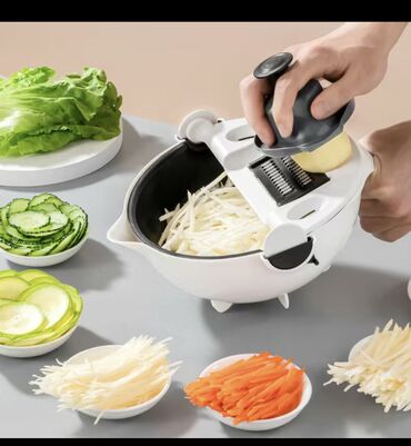 Овощерезательные аппараты: Кухонный прибор для резки овощей, тертый картофель, измельчитель