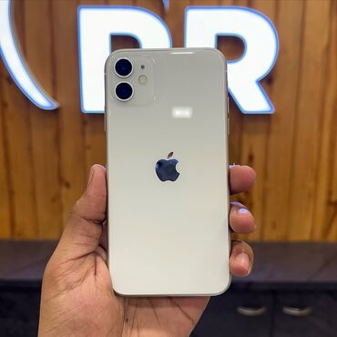 Mazda: IPhone 11, 128 GB, Ağ, Zəmanət, Face ID, Sənədlərlə