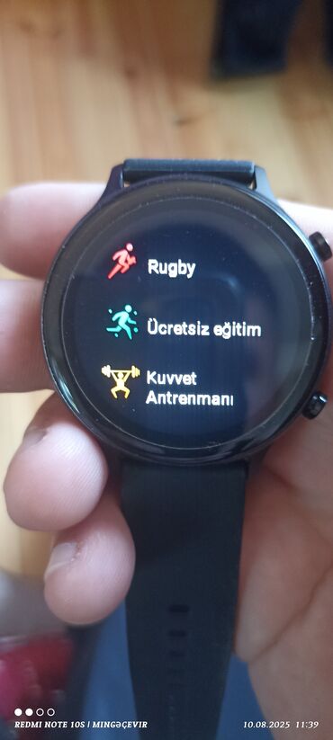 pubg mobile aksesuar: İşlənmiş, Smart saat, Smart, Sensor ekran, rəng - Qara