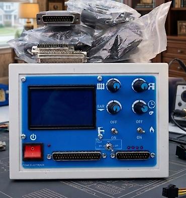 məktəbə aid profil şəkilləri: Sənaye idarəetmə və test bloku - Ön paneldə böyük LCD ekran – — 1