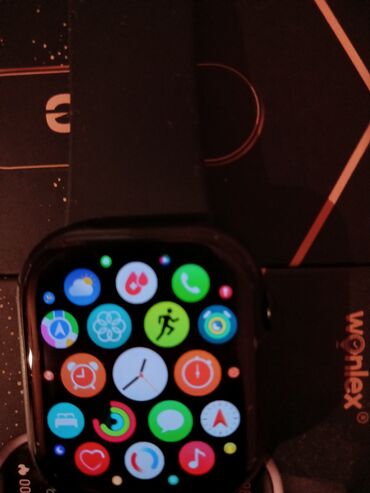 Smart saatlar: İşlənmiş, Smart saat, Wonlex, Sensor ekran, rəng - Qara — 2