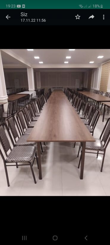 Sifarişlə restoran stulları: Metal, Azərbaycan, Dəri, Pulsuz quraşdırılma, Zəmanətli, Kredit yoxdur — 2