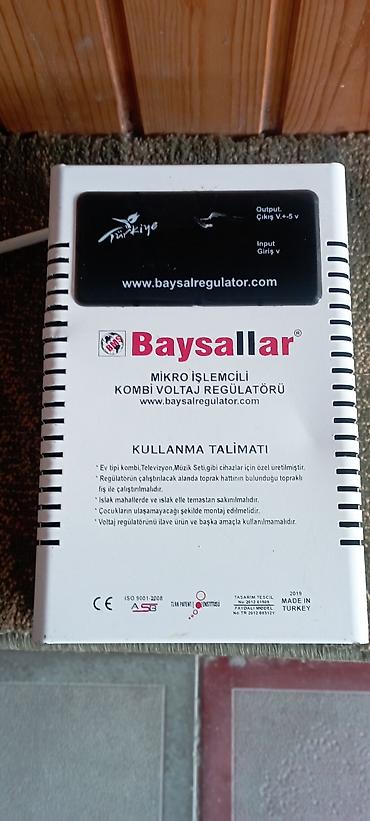 nasoslar və hidroforlar: Baysallar mikroişlemcili kombi voltaj tənzimləyicisi. Məişətdə — 1