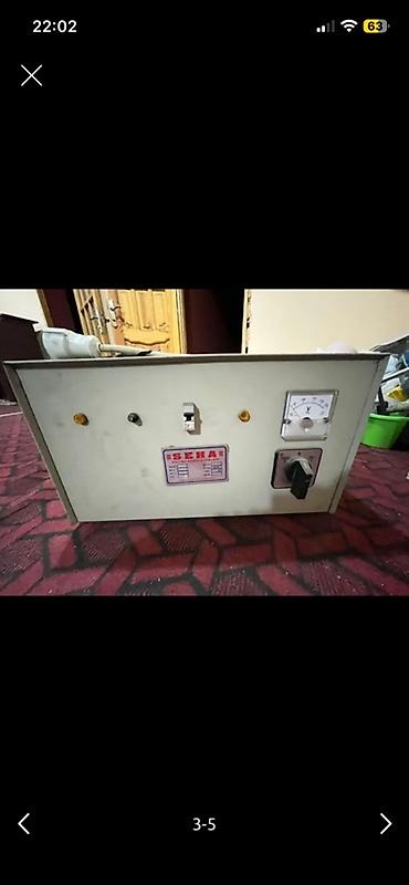 12 volt 220: SEHA markalı avtomatik gərginlik tənzimləyicisi (voltaj regulatoru) — 3