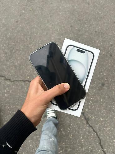 IPhone 15, 128 GB, Qara, Face ID