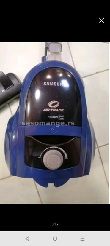 motor za usisivac samsung 1600w cena: Usisivac SAMSUNG bez kese dobar sredjen. Kompletan do 1800w
 Mirjevo