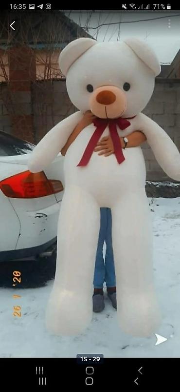 Игрушки: Большой мишки размер 2мр продаётся. Хороший ручной качество супер — 12
