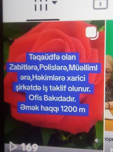ev temizligi isi: Ofis menecer, katib tələb olunur, Təcrübəsiz — 6