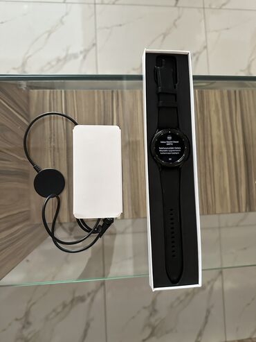smart saat satilir: Yeni, Smart saat, Samsung, Аnti-lost, rəng - Qara