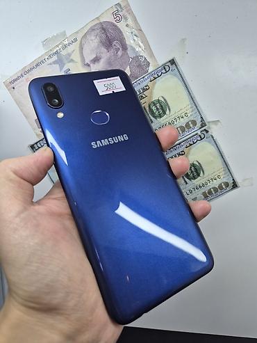 Samsung Galaxy A10s, Б/у, 32 ГБ, цвет - Синий, В рассрочку, 1 SIM, 2 SIM