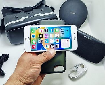 Apple iPhone: IPhone 8, Б/у, 64 ГБ, Белый, Кабель, 100 % — 1