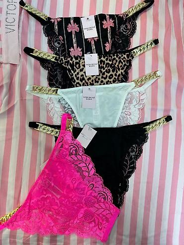 Трусики: Трусики, Стринги, С кружевом — 4