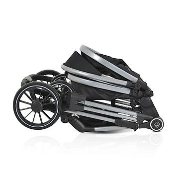 Kolica za bebe: KOMBINOVANA KOLICA ZA BEBE Kali Black (SKU: CAN6298-70) Lagana 2u1 — 12