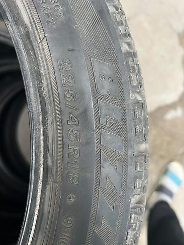 bmw ix3: Шины 225 / 45 / R 18, Зима, Б/у, Комплект, Легковые, Япония, Bridgestone — 4