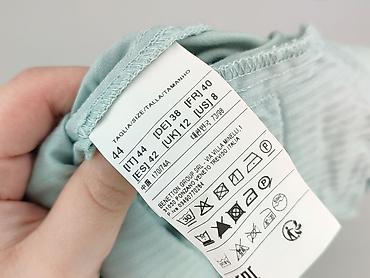 szerokie spodnie pull: Sisley, Spodnie materiałowe damskie, rozmiar M — 4