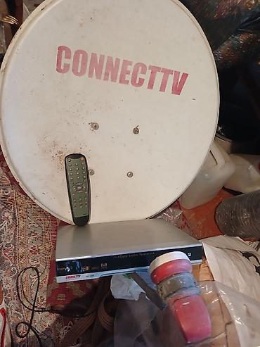 tv tyuner krosna: CONNECTTV peyk dəsti - Peyk antenası: CONNECTTV markalı ofset tipli — 1
