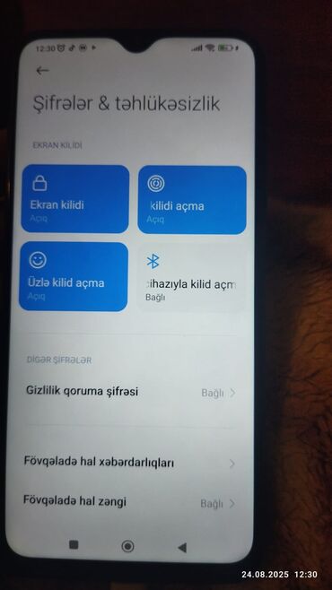Redmi 9T, 64 GB, rəng - Göy, Düyməli, Barmaq izi, Face ID