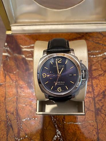 Aksesuarlar: Yeni, Qol saatı, Panerai Luminor, rəng - Qara — 1