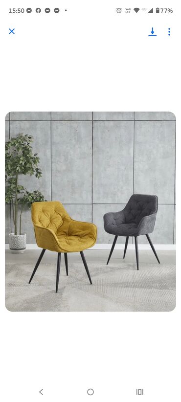 Stolice: Amalfi Breg Žuta trpezarijska stolica odiše modernim dizajnom i na lalafo.rs — 3 Stolice: Amalfi Breg Žuta trpezarijska stolica odiše modernim dizajnom i — 3