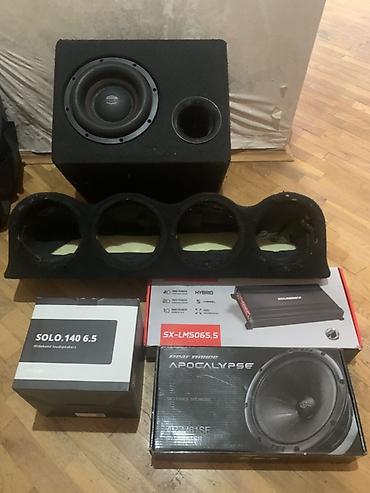 ses dinleyici: Maşın üçün tam audio dəsti Tok sistemine kimi hamsı ustundedi Tək — 1