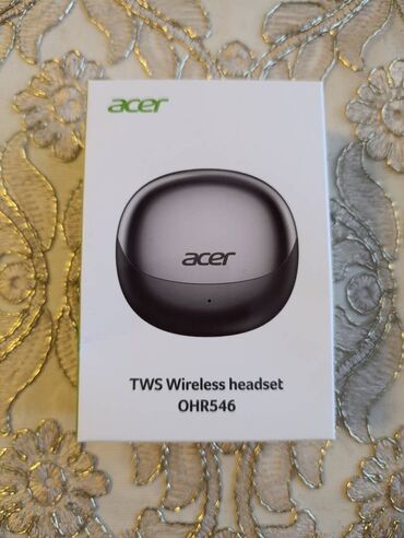 Динамики и колонки: Новый Беспроводные (Bluetooth) Наушники, Acer, цвет - Белый