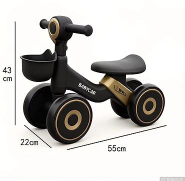 талокар: Мини-велобеговел BABYCAR для малышей - Тип: четырехколесный — 1