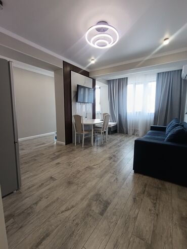квартиры в кок жар: 2 комнаты, 59 м², Элитка, 13 этаж, Евроремонт