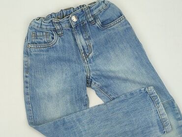 bershka czarne jeansy: Spodnie jeansowe, DenimCo, 5-6 lat, 116, stan - Bardzo dobry