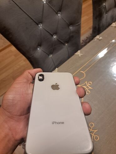 iphone 4s satilir: IPhone X, 64 ГБ, Белый