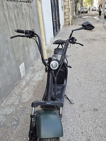 Motonəqliyyat: Elektrik skuter – geniş təkərli, 2 nəfərlik - Güclü elektrik — 4