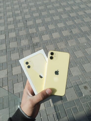 ayfon üçün displey: IPhone 11, 128 GB, Sarı, Face ID