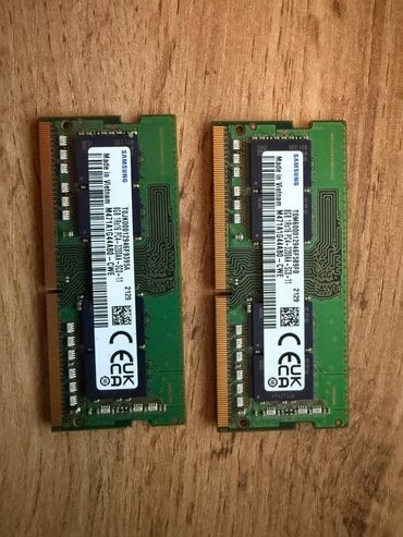 комплект материнка: Оперативдик эс-тутум, Колдонулган, Samsung, 16 ГБ, DDR4, 3200 МГц, Ноутбук үчүн